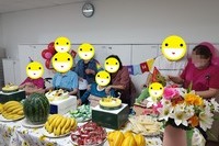 해맞이 공연단 행사 , 6월 생신잔치